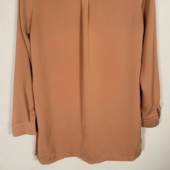 Missguided  Button Down Brown Oversized Shirt - Picture 11 of 12